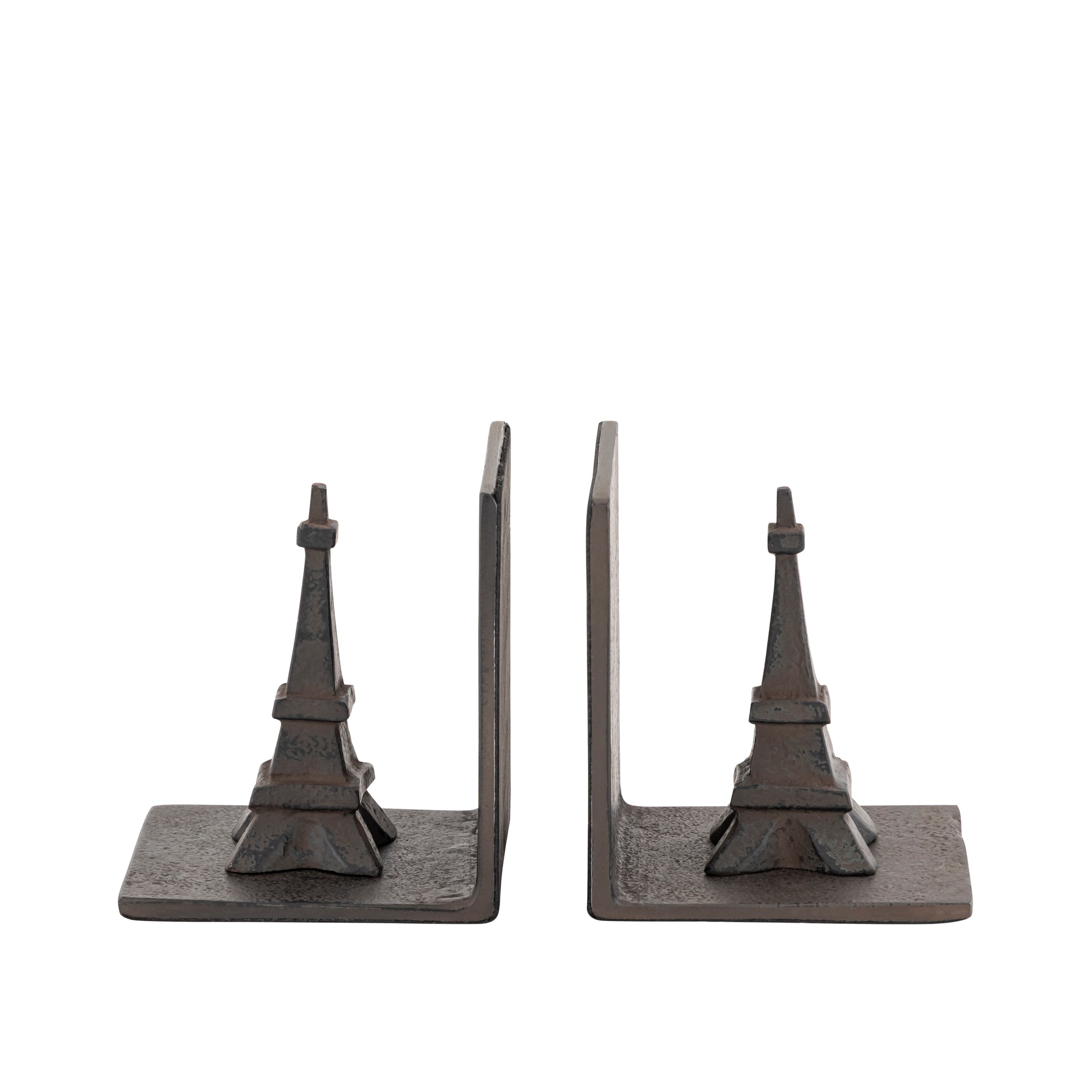 Eiffel Tower Bookends Set of 2 Antique Bronze