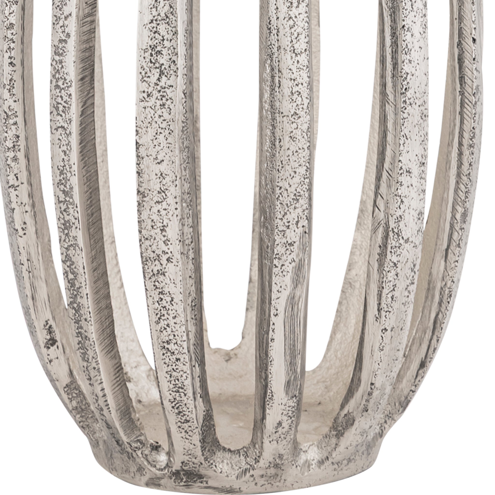Eira Arched Metal Pillar Candle Holders – Antique Finish Decorative Lantern-Style Stand