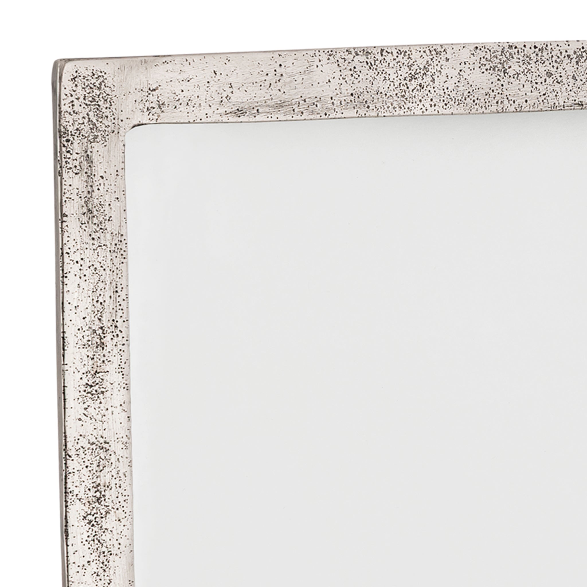 Antique Silver Aluminum Photo Frame – Tabletop Picture Frame with Glass Front (4×6, 5×7, 8×10)