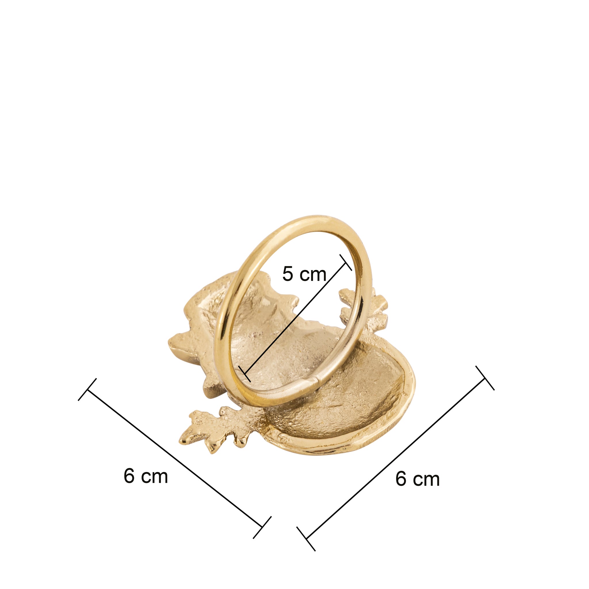 Gold Snowman Napkin Rings – Decorative Metal Holiday Table Setting (Set of 4)