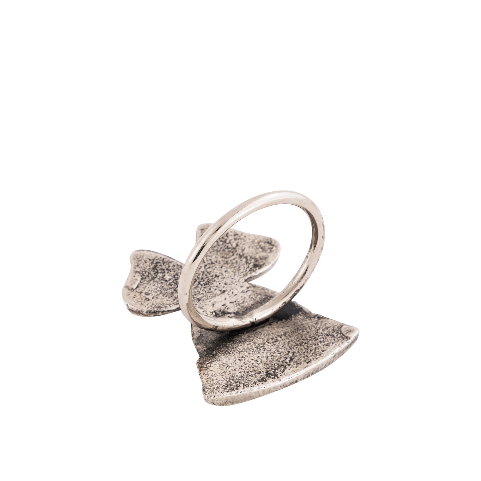 Antique Silver Jingle Bell Napkin Rings – Decorative Metal Table Setting (Set of 4)