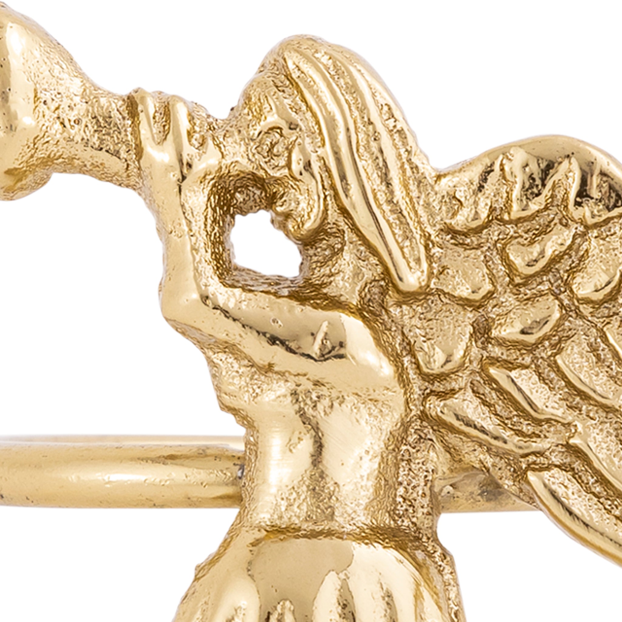 Gold Fairy Napkin Rings – Elegant Metal Table Decoration (Set of 4)
