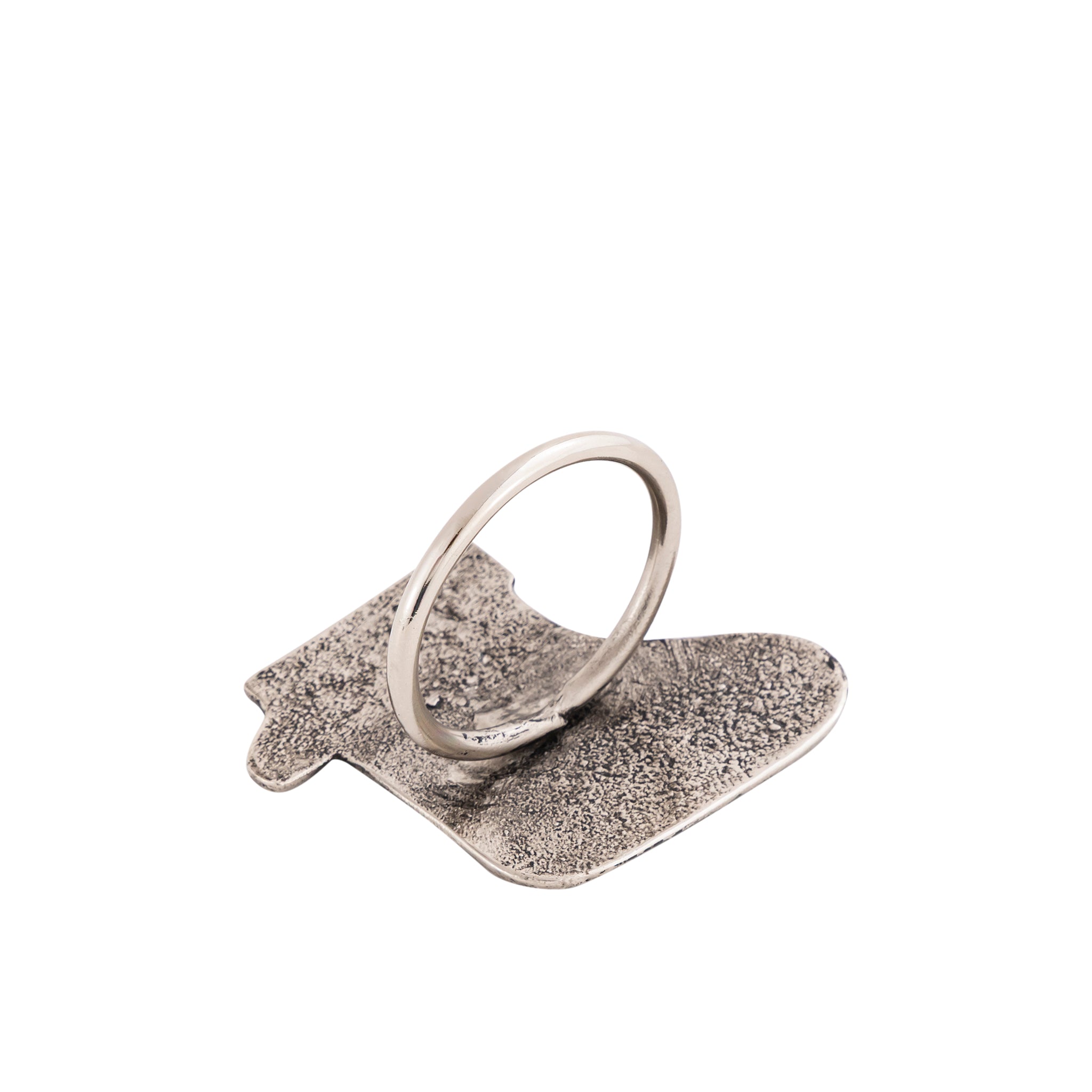 Antique Silver Christmas Stocking Napkin Rings – Decorative Metal Table Setting (Set of 4)