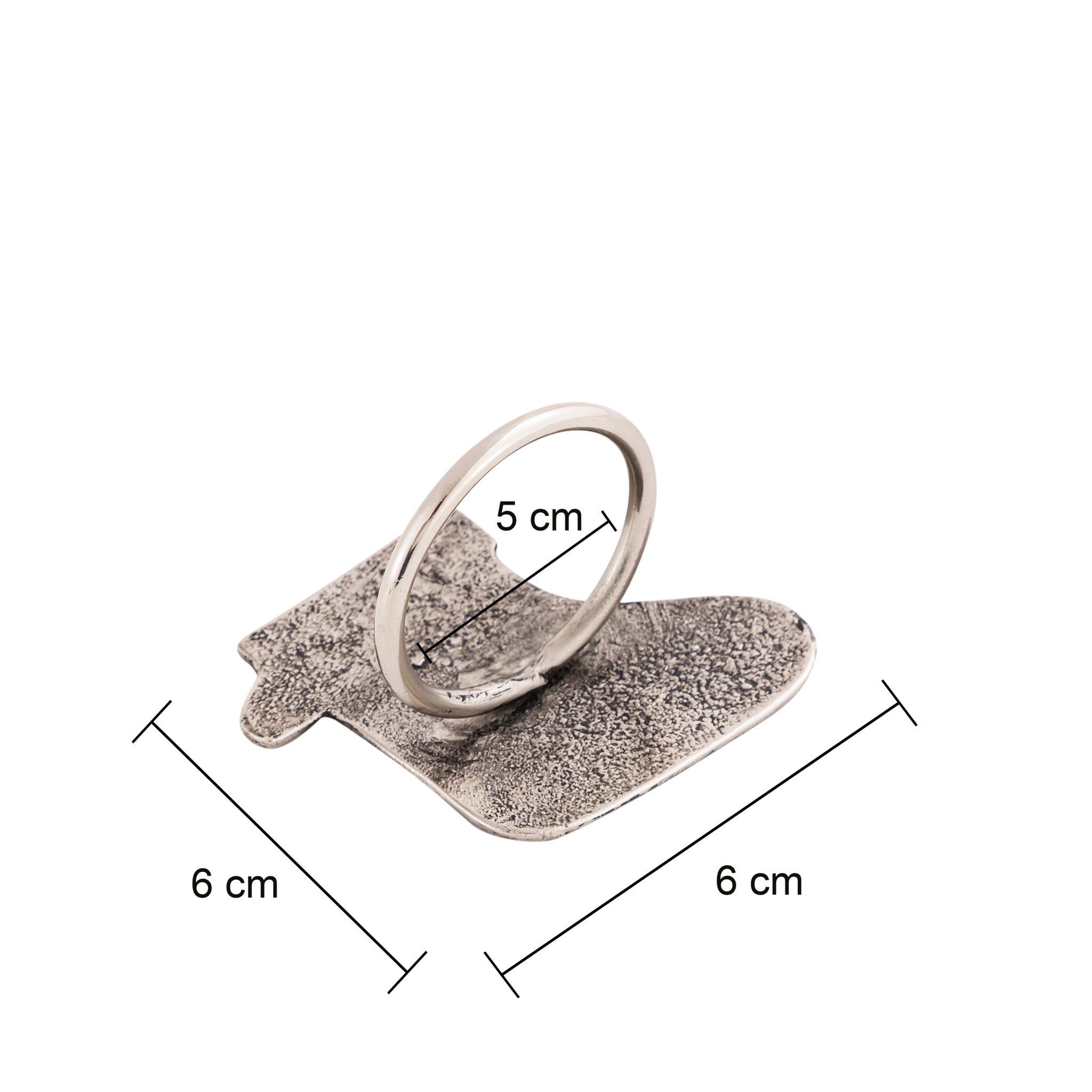 Antique Silver Christmas Stocking Napkin Rings – Decorative Metal Table Setting (Set of 4)