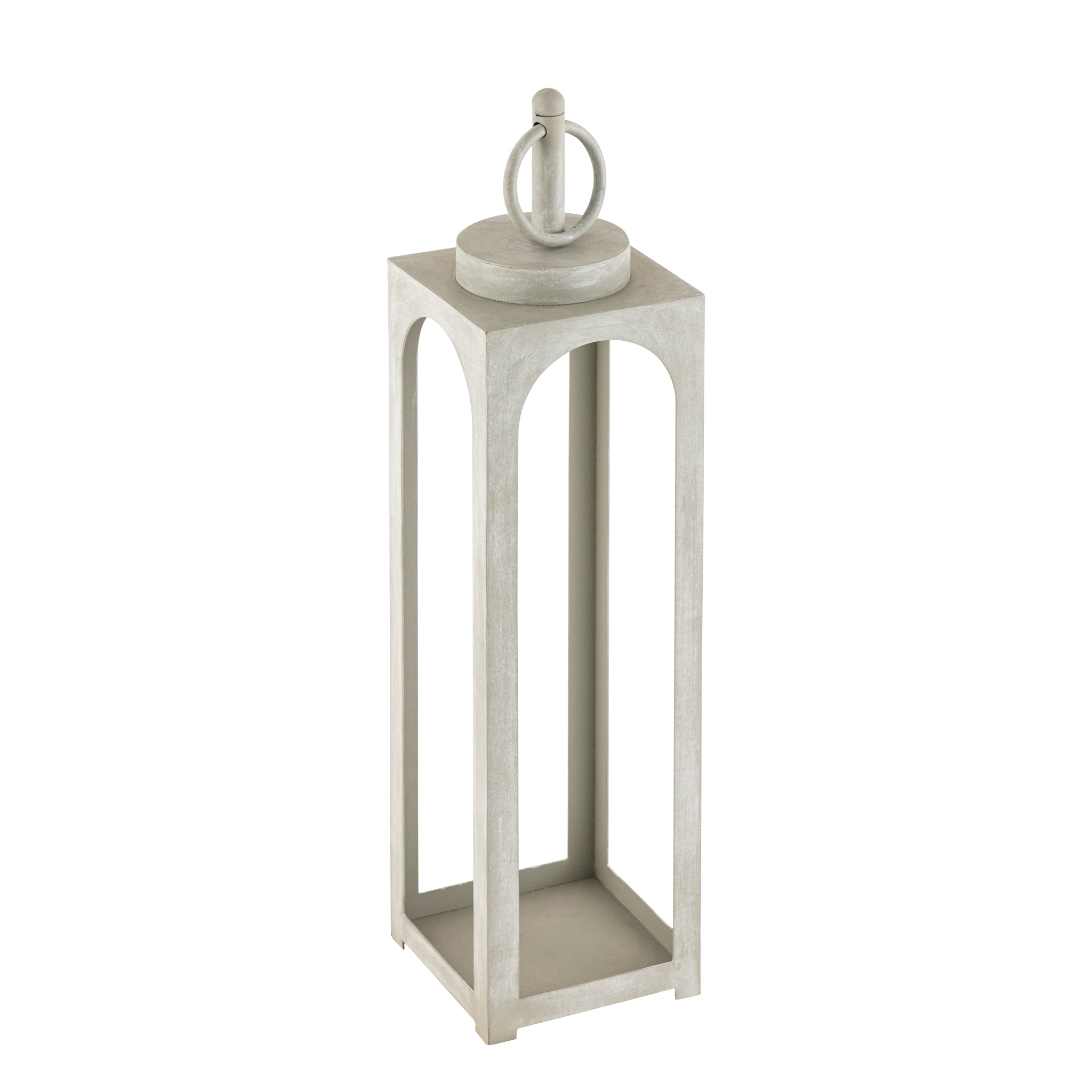 Merton Lantern Large Sage Green Finish