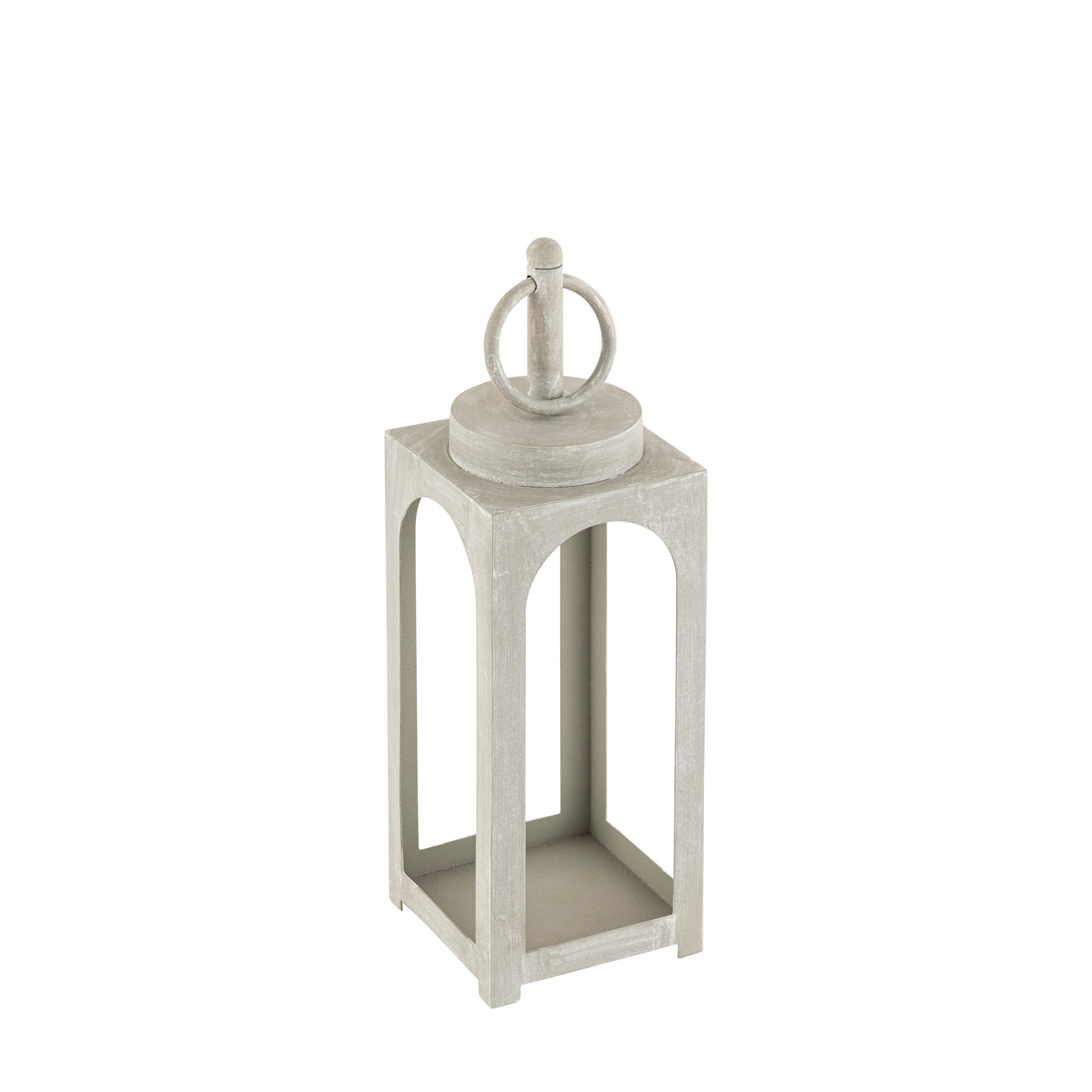 Merton Lantern Small Sage Green Finish