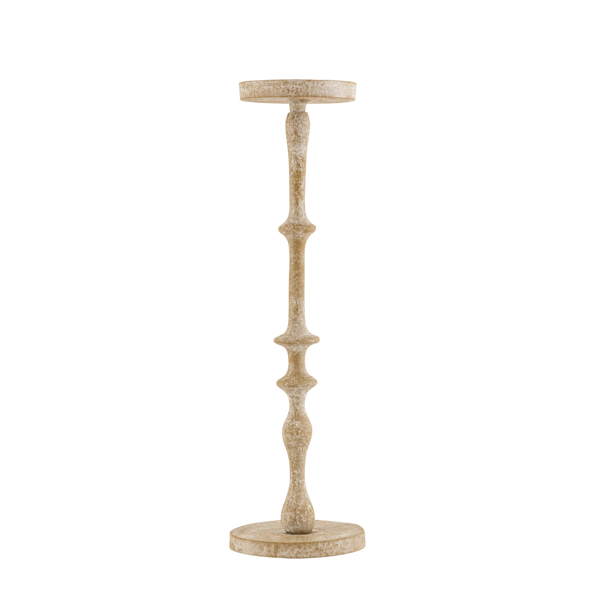 Dawlish Set of 2 Candle Holders Rustic Green Finish
