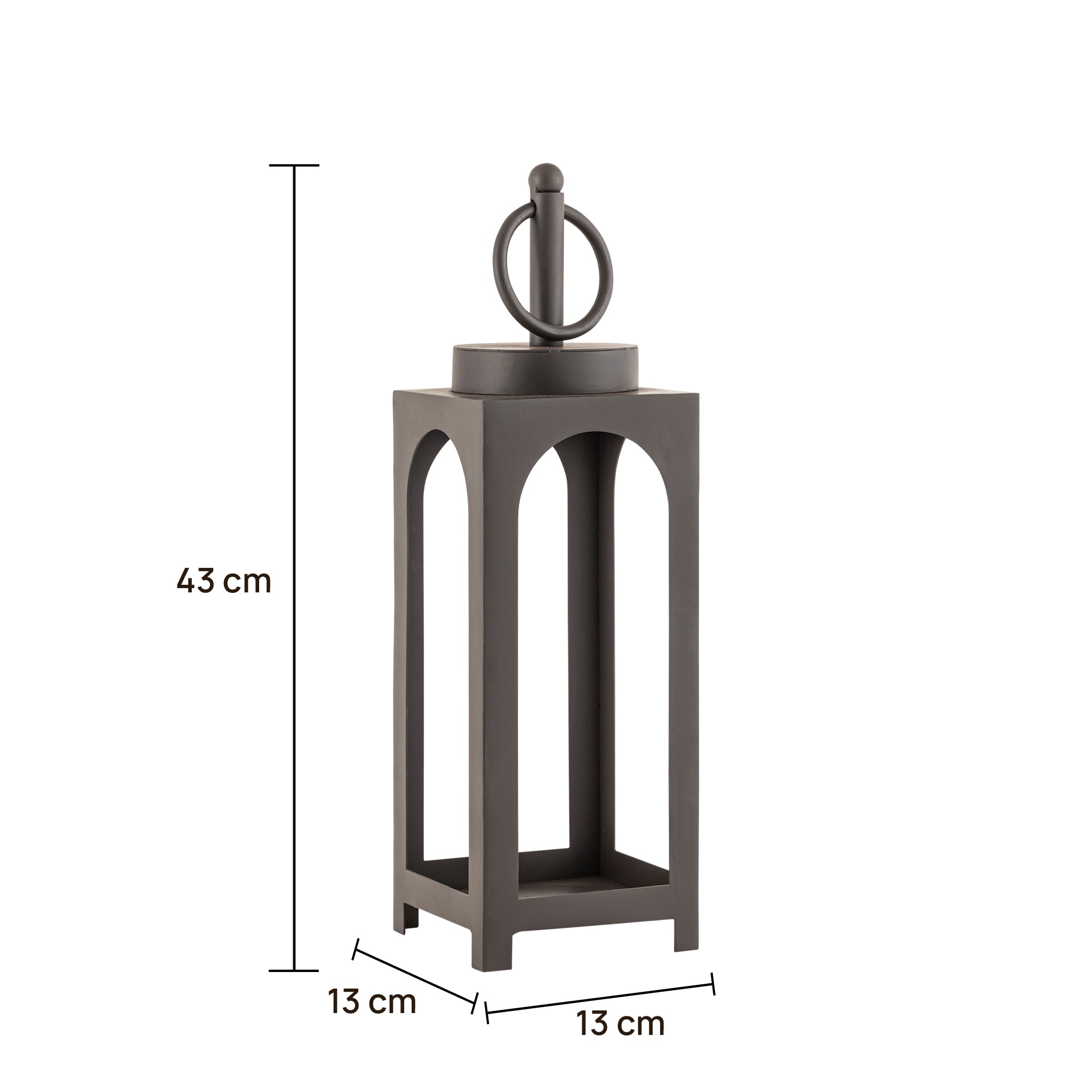 Merton Lantern Small Bronze Finish