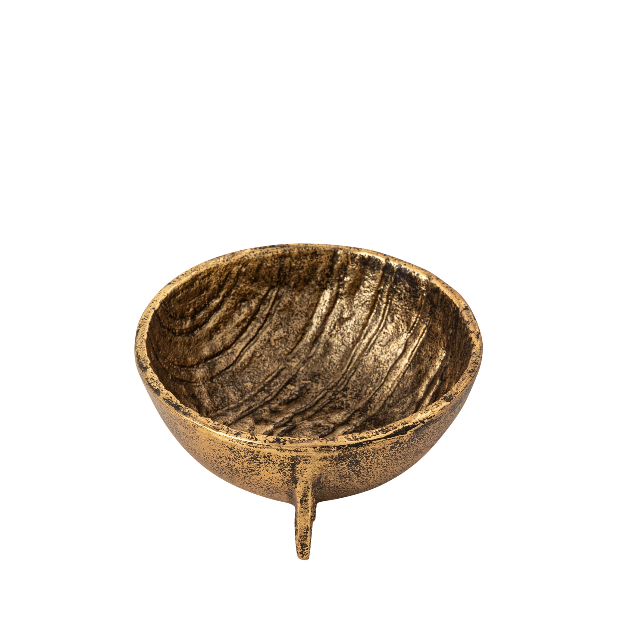 Dorset Decorative Bowl Small Antique Brass Finish