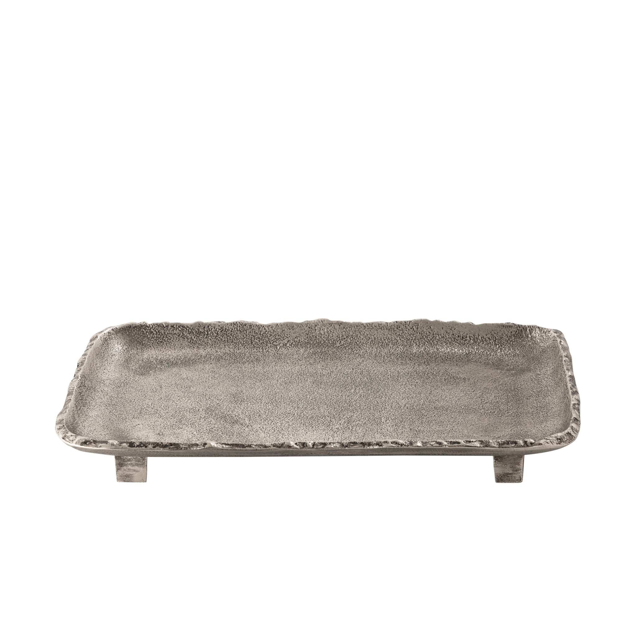 Ely Rectangular Tray Medium Antique Silver