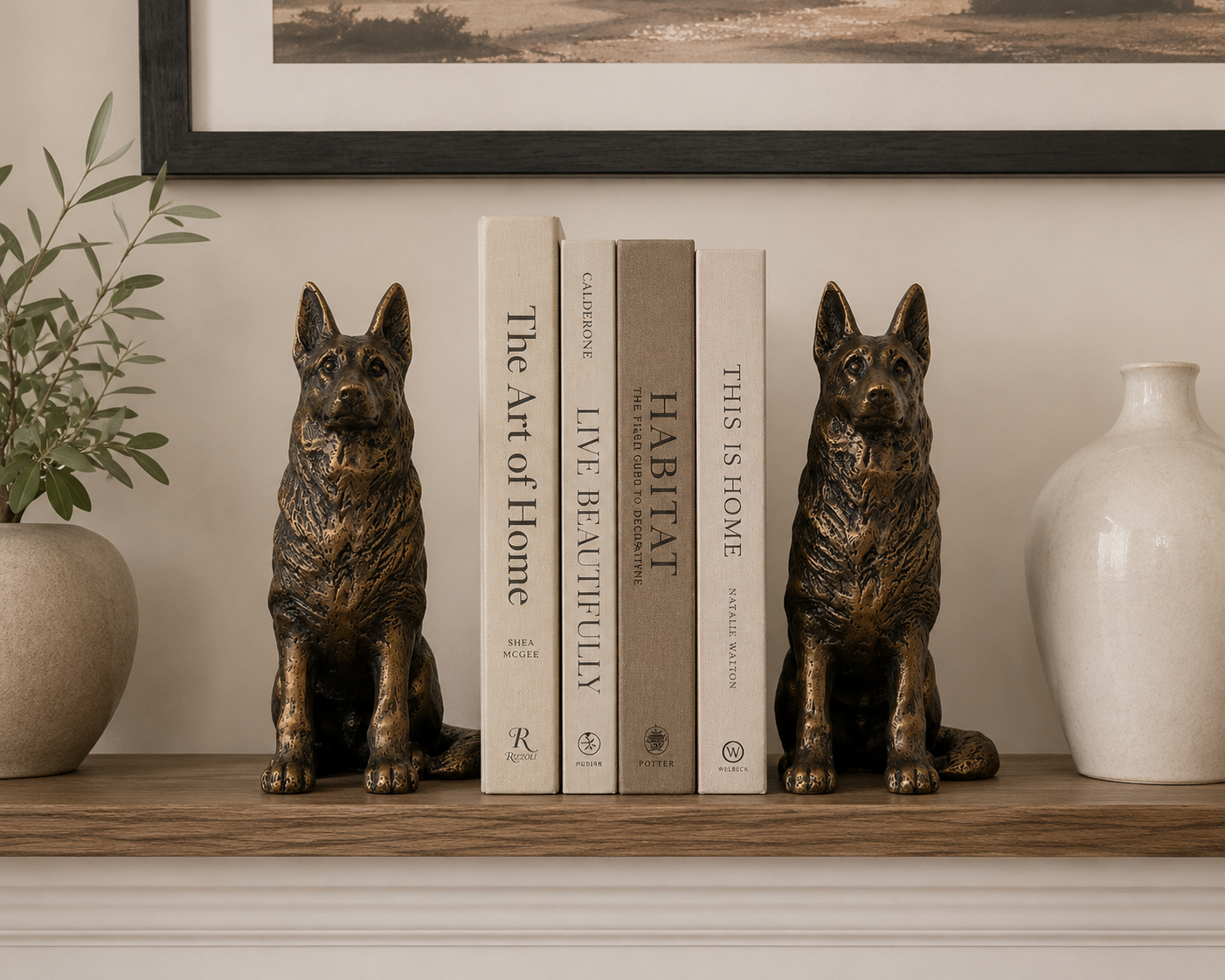 Max Sitting Dog Statuette Bundle