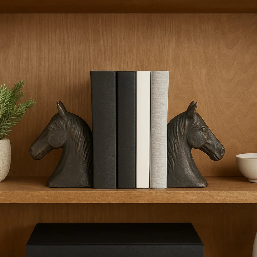 Valor Decorative Horse Figurine – Aluminum Animal Ornament