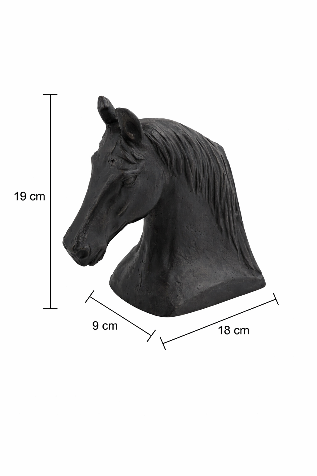 Valor Decorative Horse Figurine – Aluminum Animal Ornament