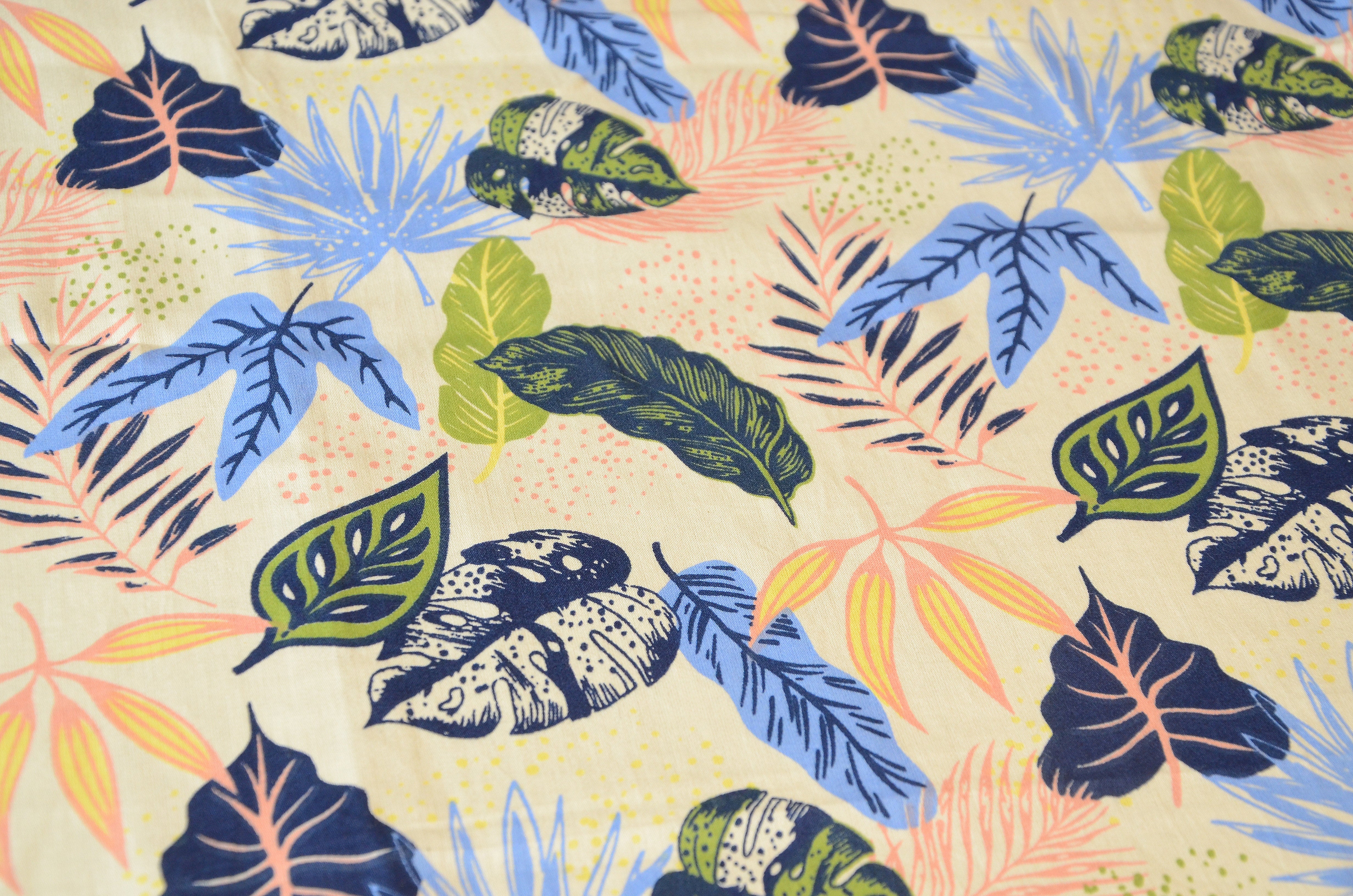 Olive Printed Tablecloth