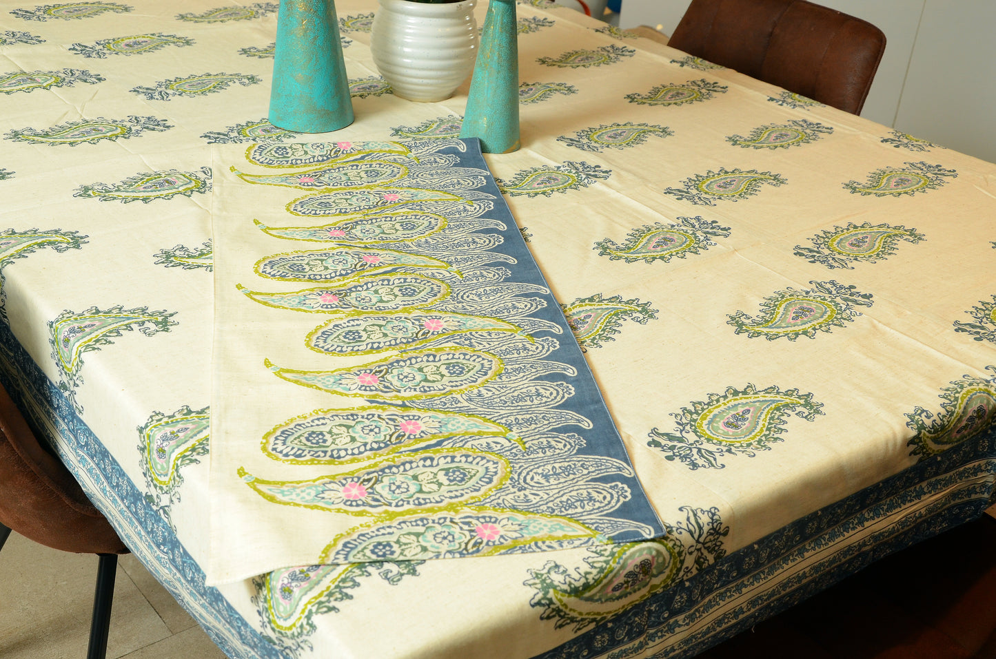 Paisley Pastels Tablecloth
