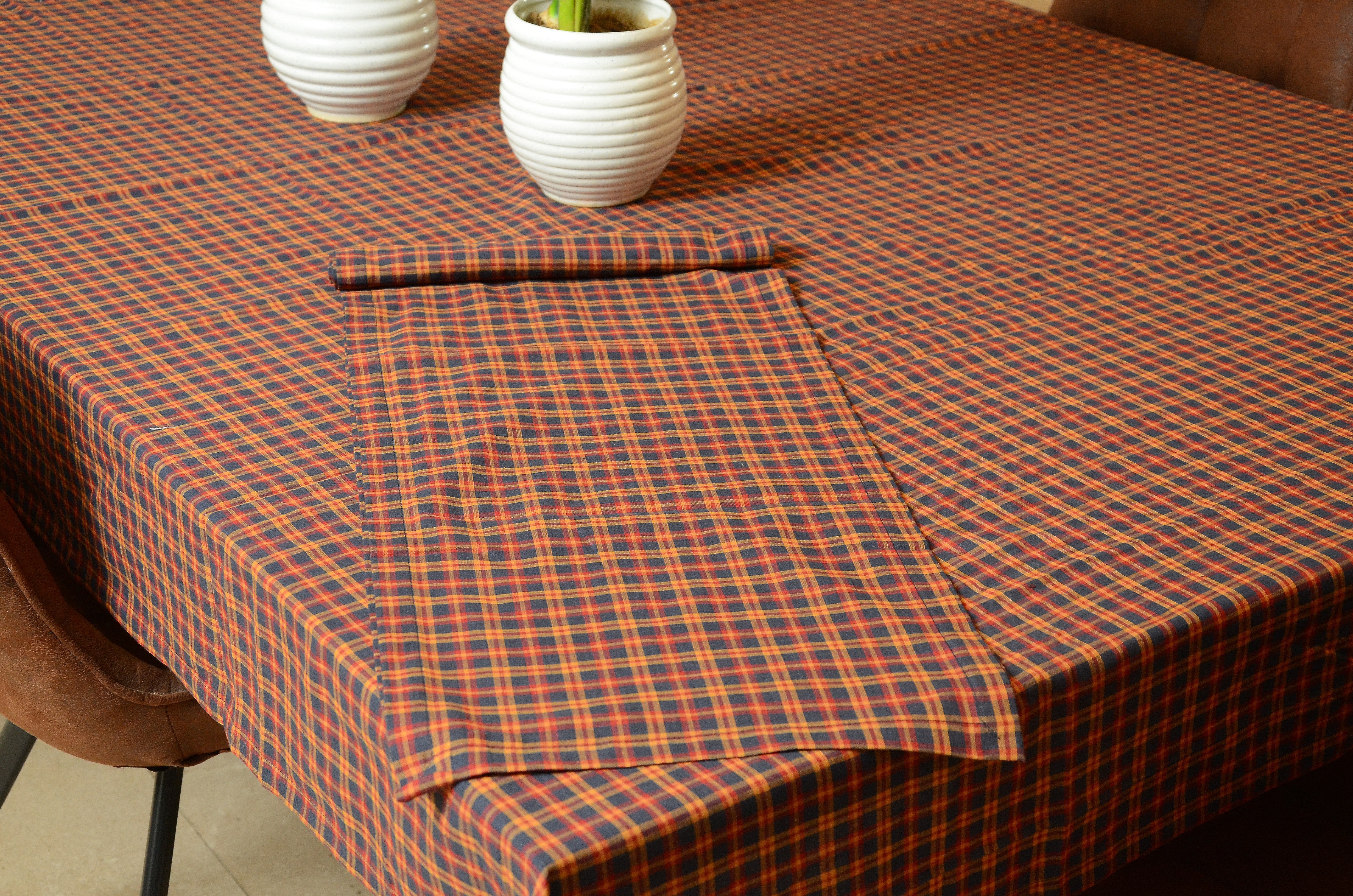 Bowden Checked Tablecloth