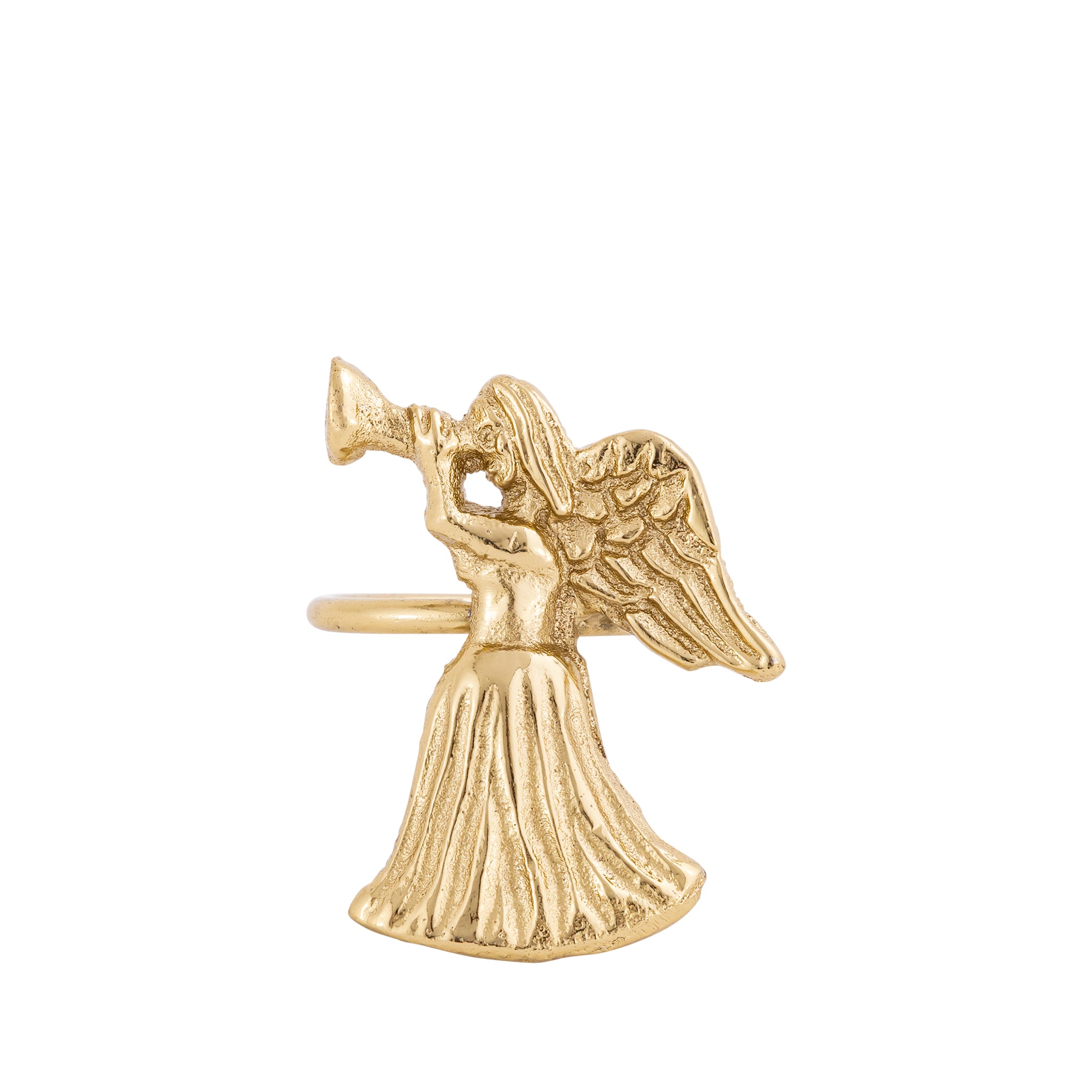 Gold Fairy Napkin Rings – Elegant Metal Table Decoration (Set of 4)