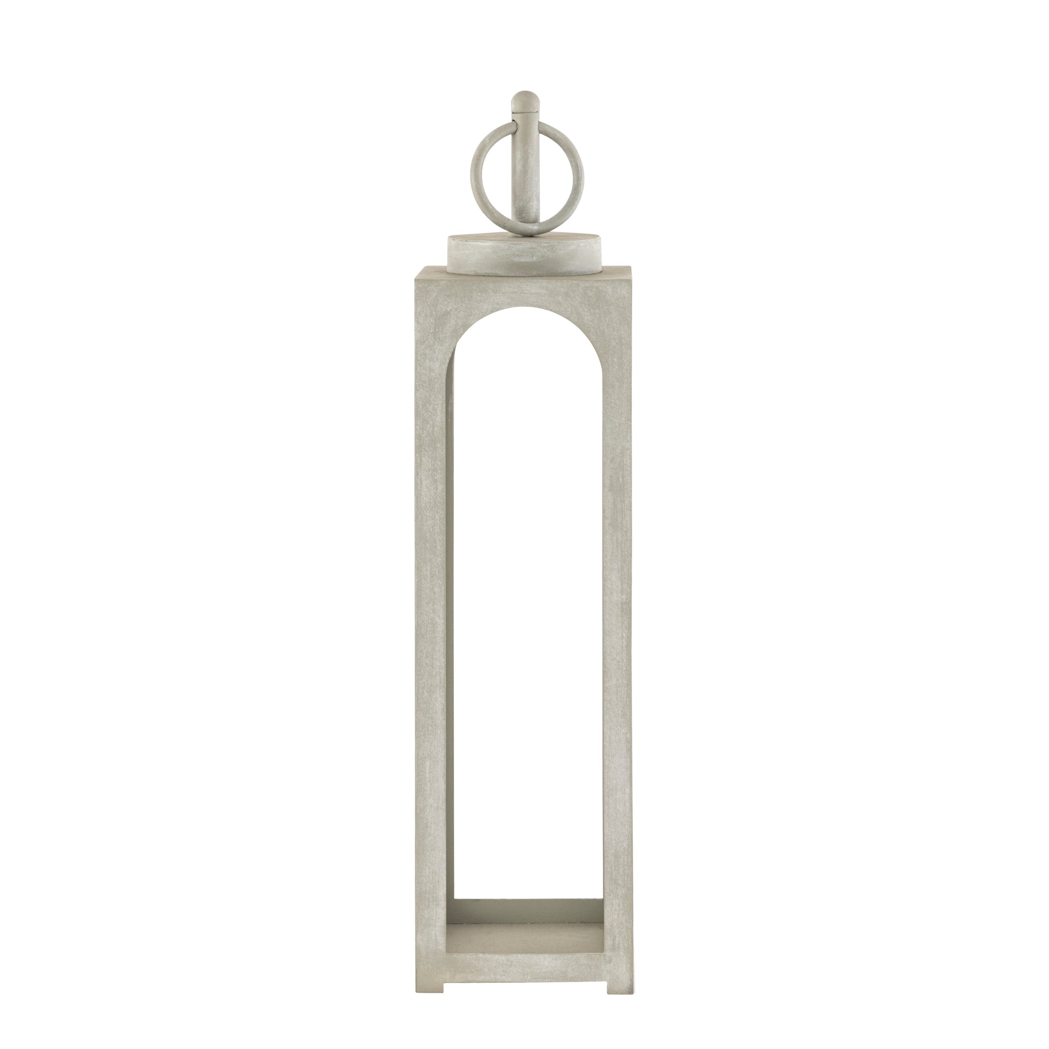 Merton Lantern Large Sage Green Finish