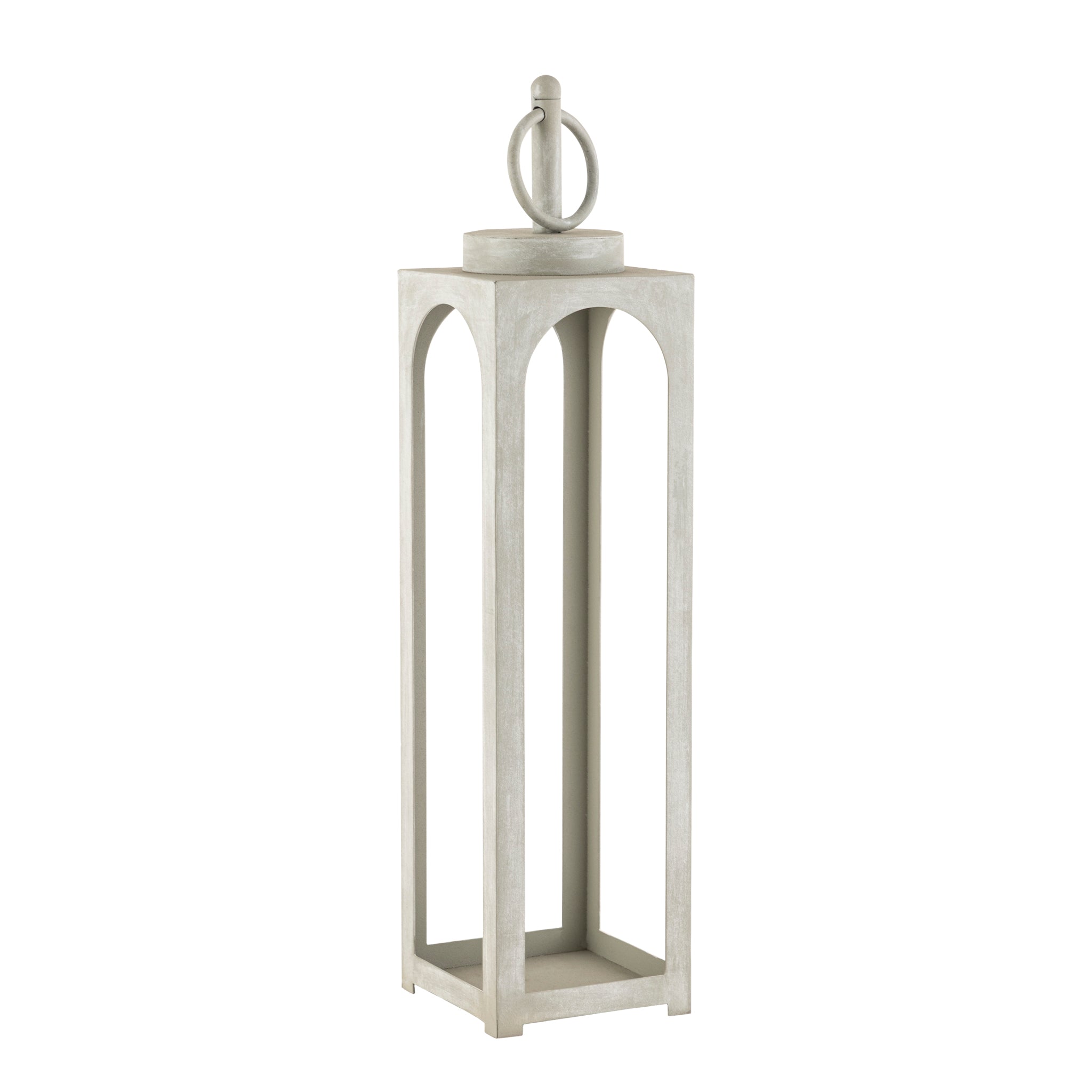 Merton Lantern Large Sage Green Finish