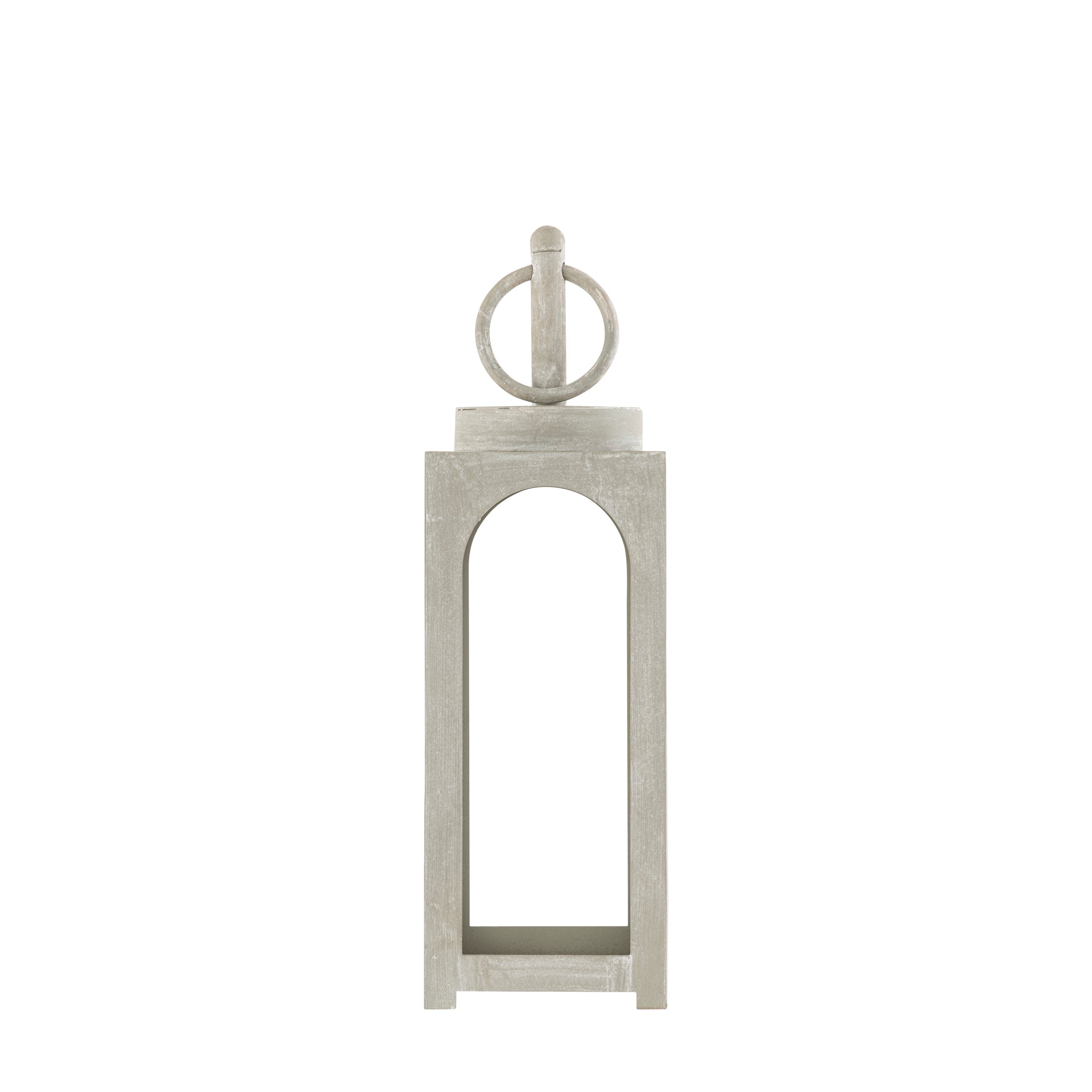 Merton Lantern Small Sage Green Finish