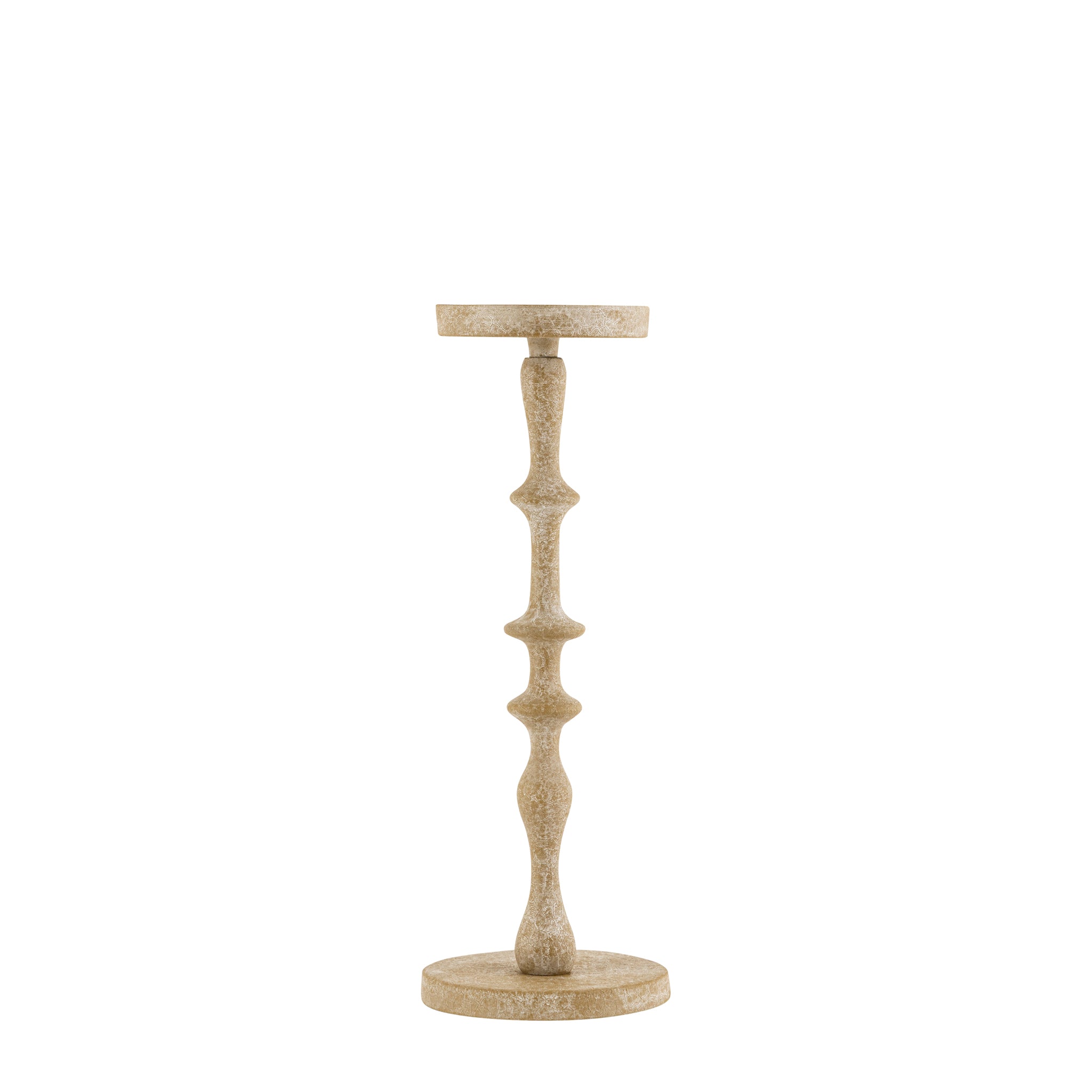 Dawlish Set of 2 Candle Holders Rustic Green Finish