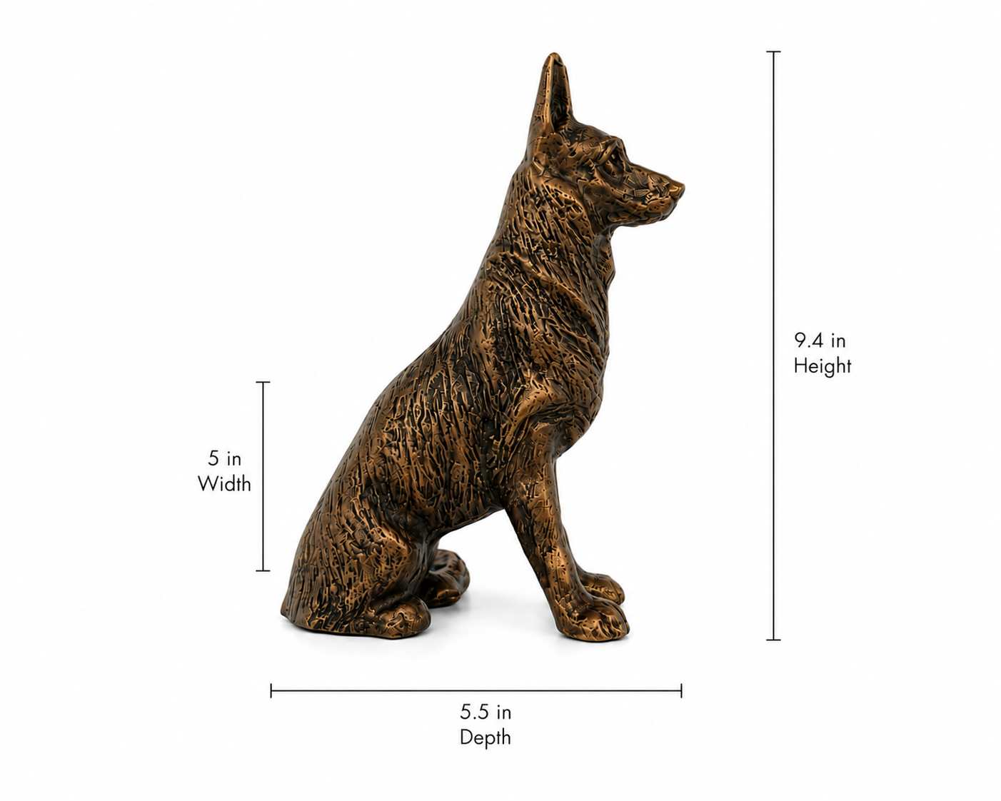 Max Sitting Dog Statuette Bundle