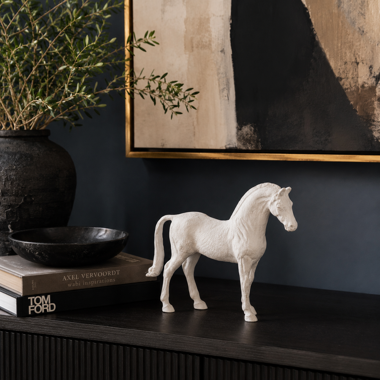 Trova Decorative Horse Figurine – Aluminum Animal Sculpture