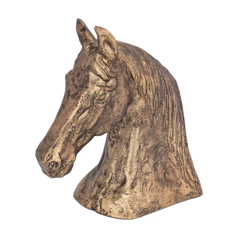 Valor Decorative Horse Figurine – Aluminum Animal Ornament