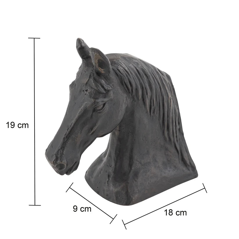 Valor Decorative Horse Figurine – Aluminum Animal Ornament