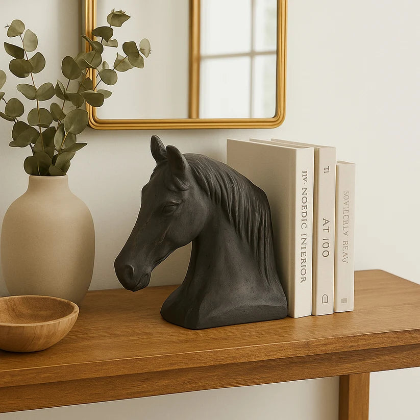 Valor Decorative Horse Figurine – Aluminum Animal Ornament