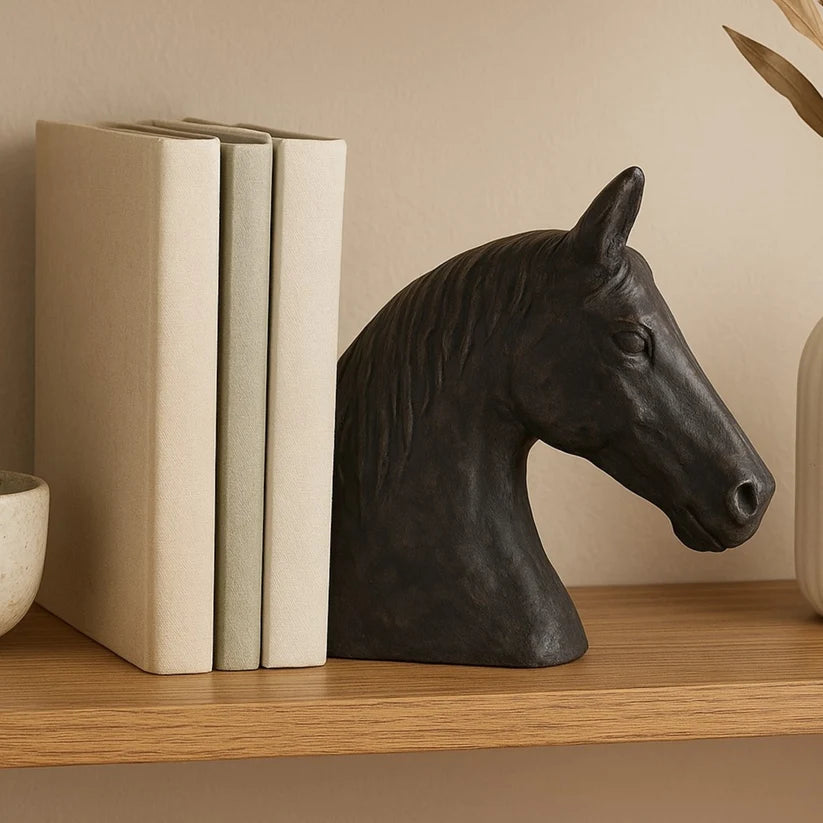 Valor Decorative Horse Figurine – Aluminum Animal Ornament
