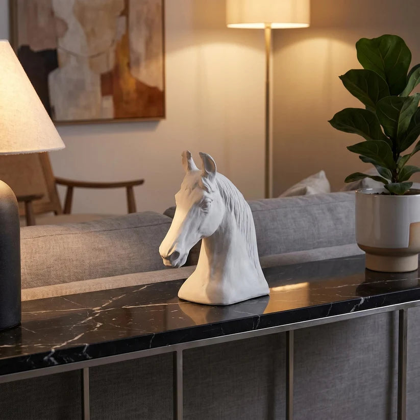 Valor Decorative Horse Figurine – Aluminum Animal Ornament