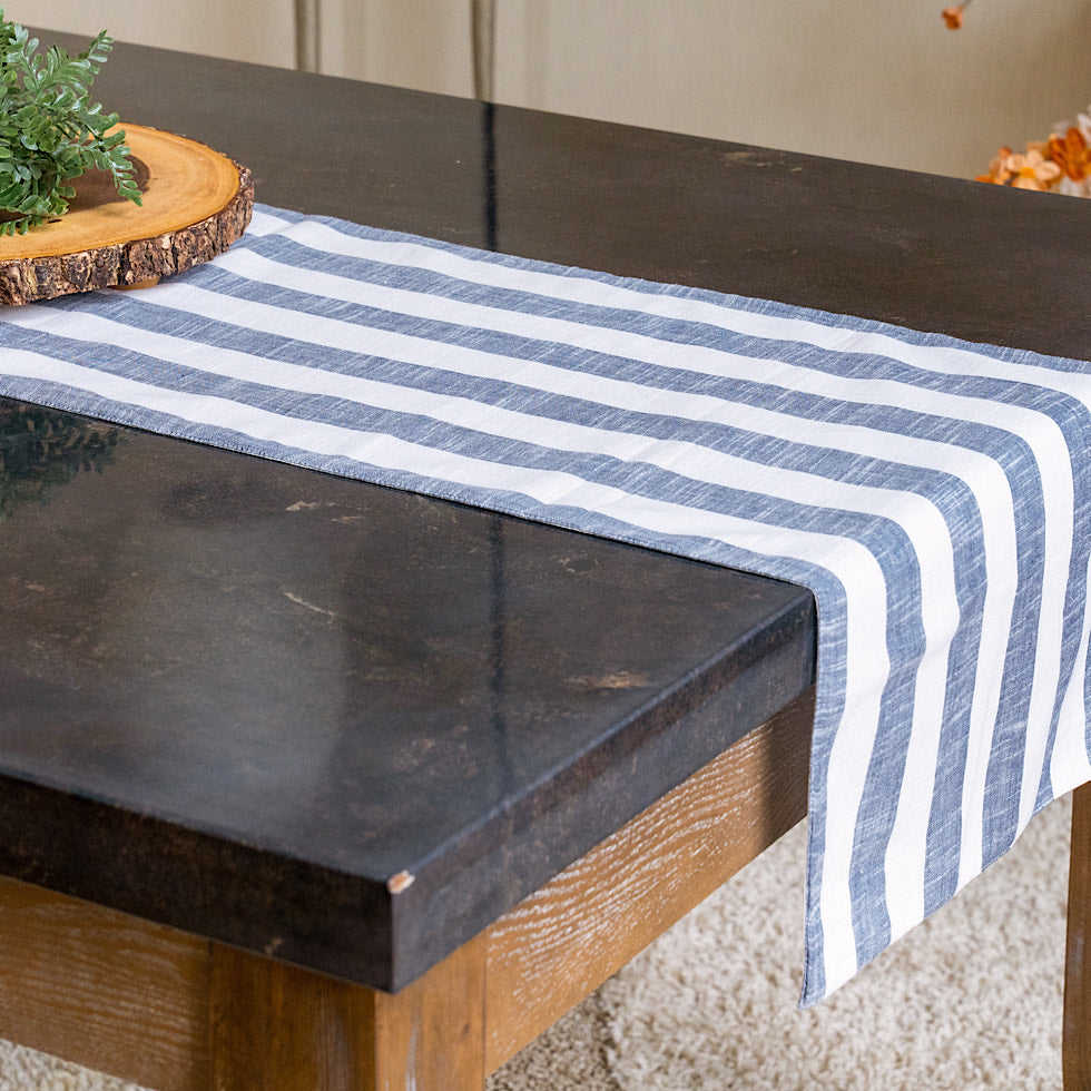 Barnyard Striped Table Runner