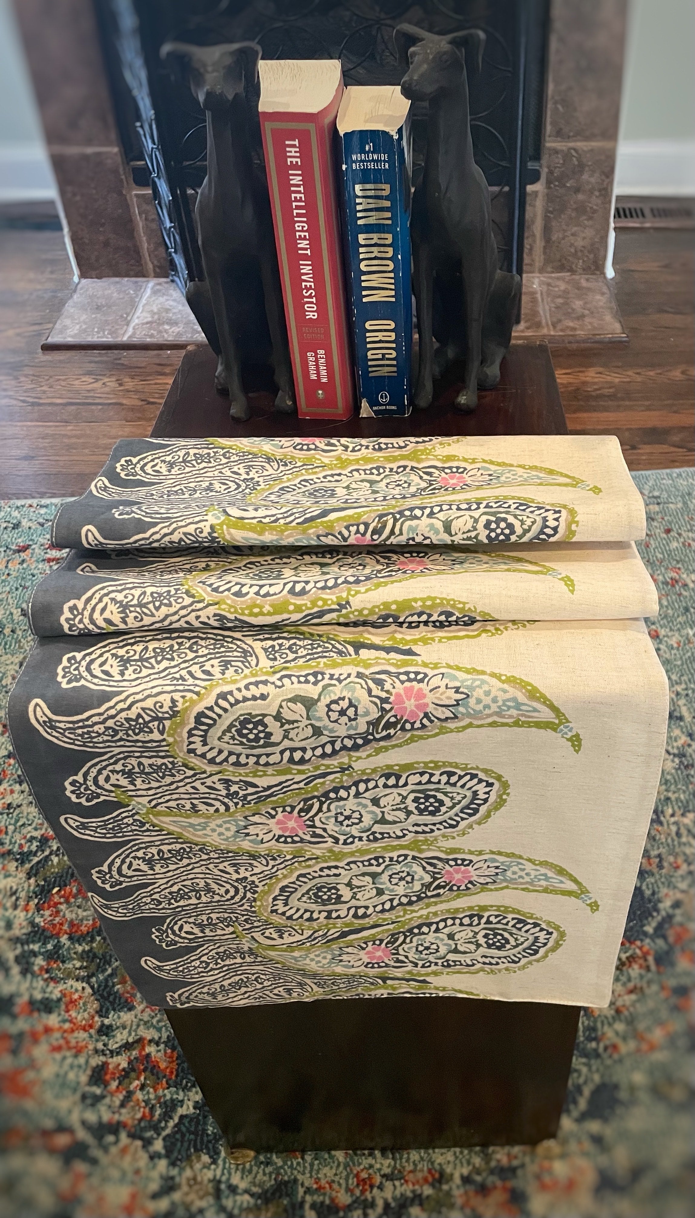 Paisley Pastels Table Runner