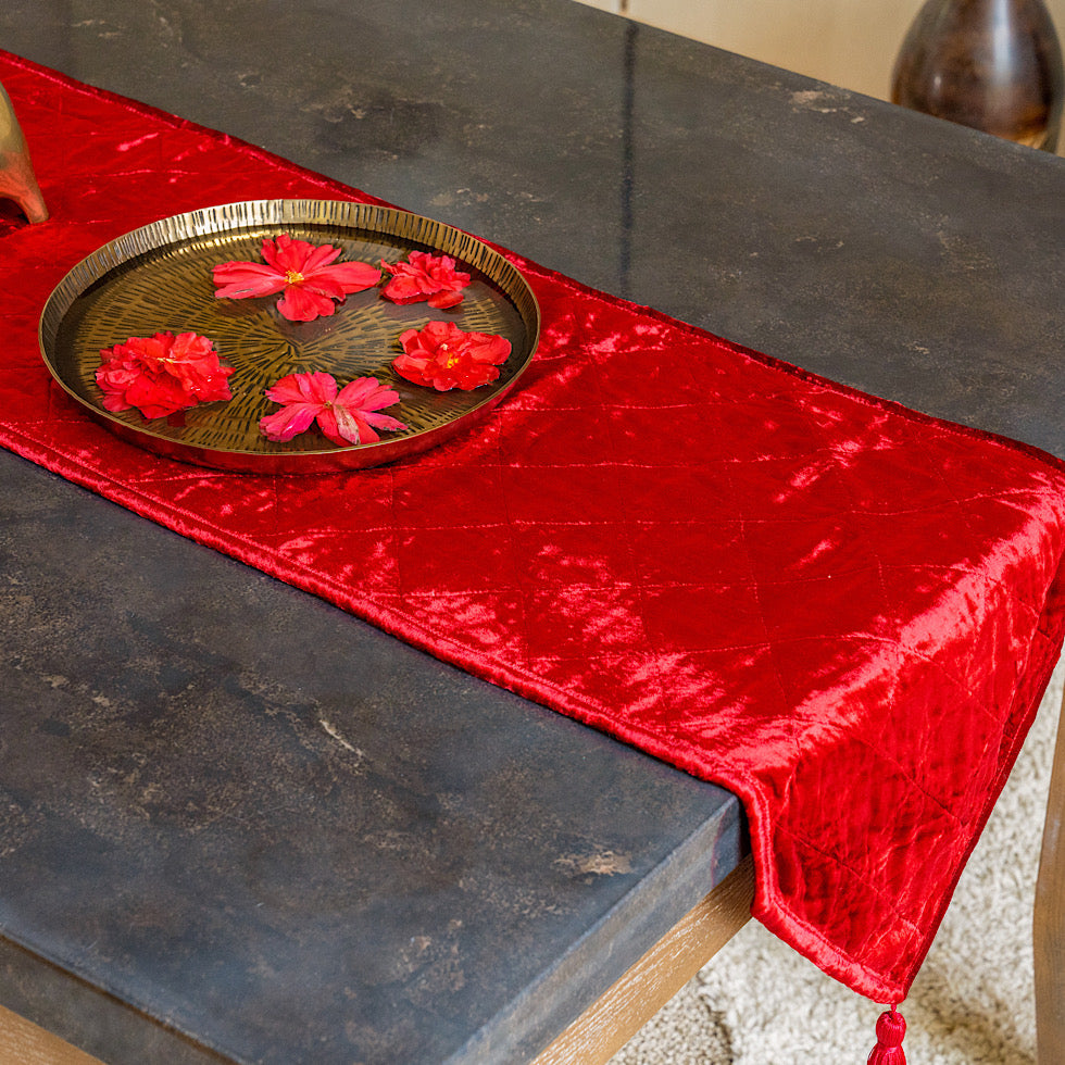 Nora Velvet Table Runner