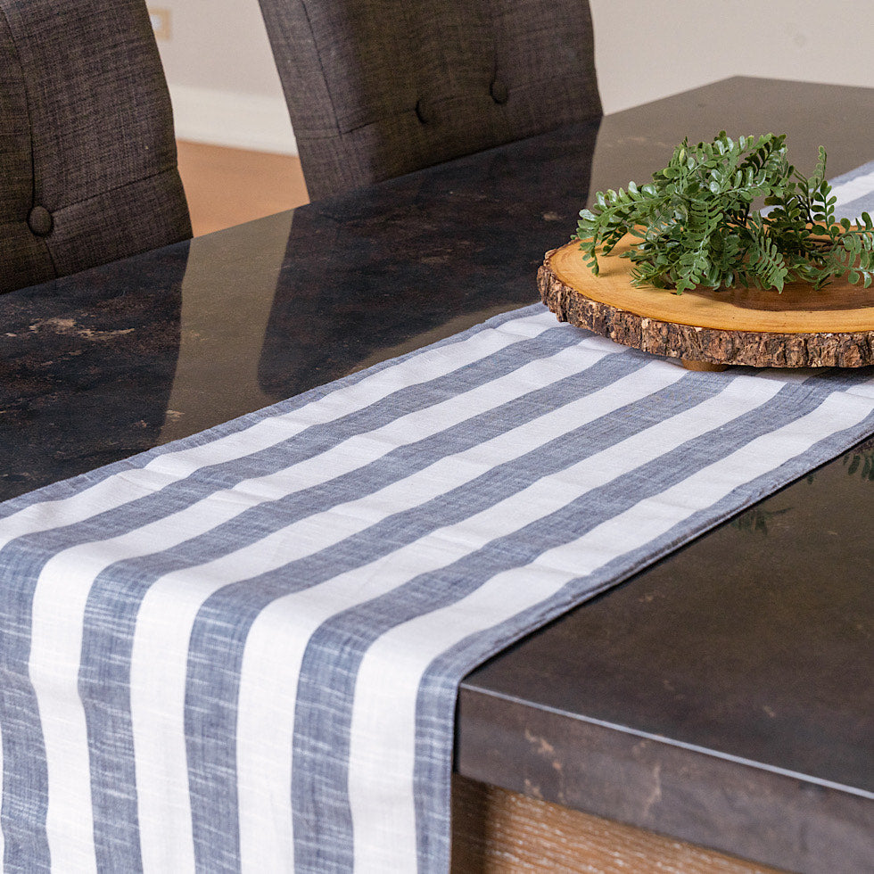 Barnyard Striped Table Runner