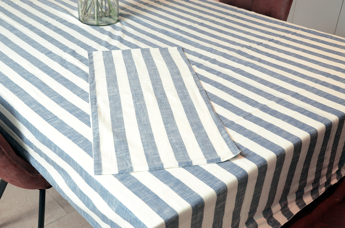 Barnyard Striped Tablecloth