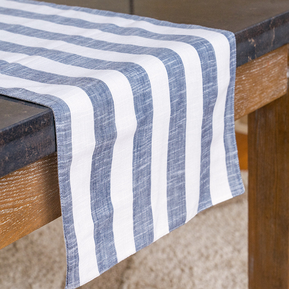 Barnyard Striped Table Runner